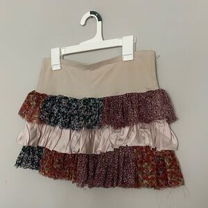 Free people mini skirt